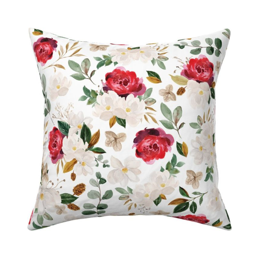 'Roses are Red' Minky Panel 140cm x 90cm