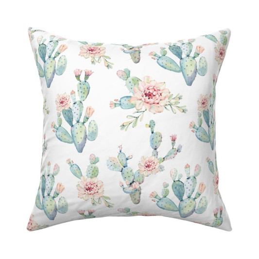 'Cactus Garden ' Minky Panel 135cm x 90cm