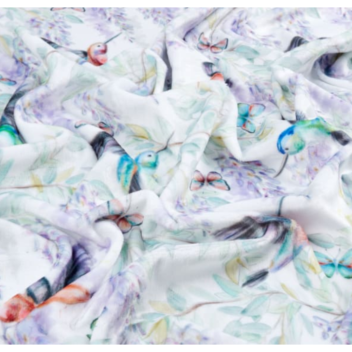 Hummingbird Digital Cuddle by Shannon Fabrics