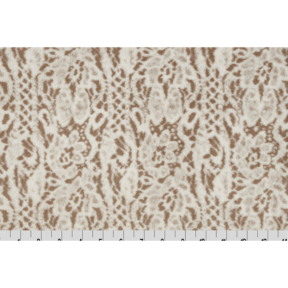 Luxe Cuddle® Seal Lace - Simply Taupe by Shannon Fabrics