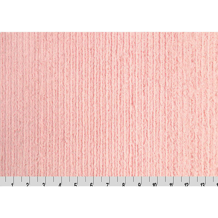 MINKY FABRIC - Luxe Cuddle® Chenille Blush by Shannon Fabrics