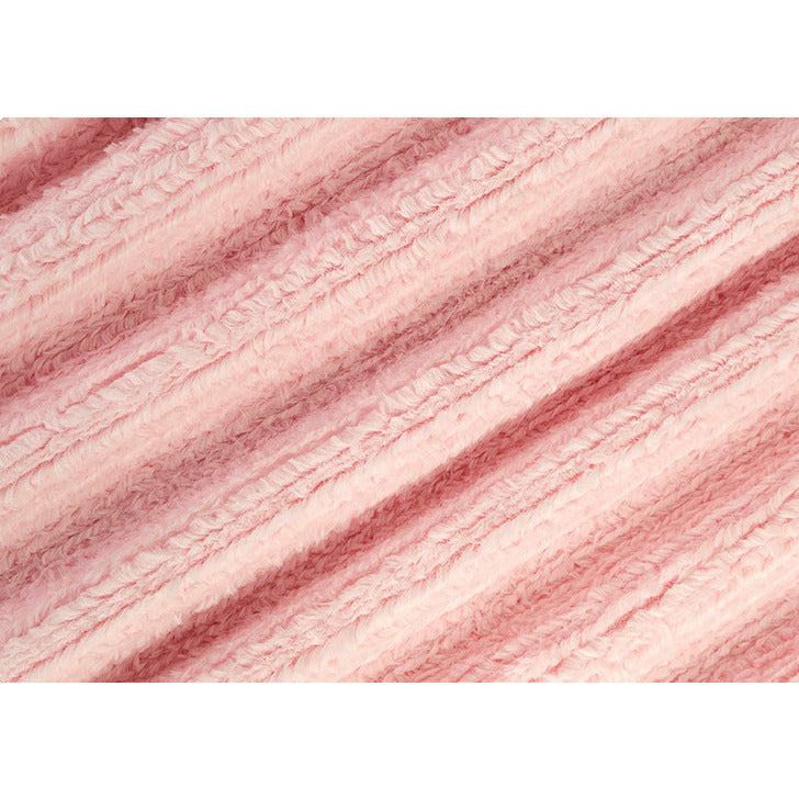 MINKY FABRIC Luxe Cuddle Chenille Blush by Shannon Fabrics