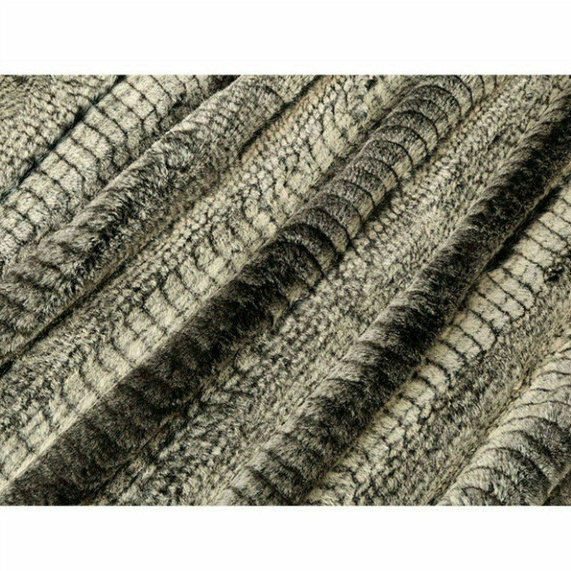 Luxe Cuddle® Gator - Beige/Ash by Shannon Fabrics