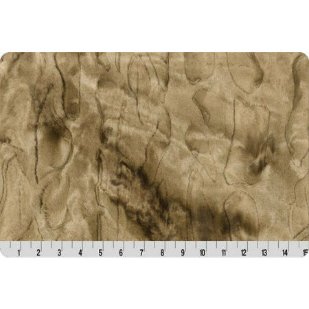 MINKY - Luxe Cuddle® Tie-Dye Rabbit Taupe by Shannon Fabrics