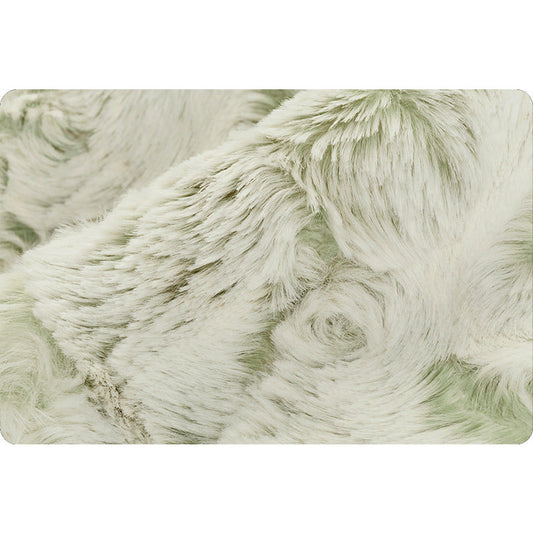 Luxe Cuddle® Snowy Owl Basil by Shannon Fabrics