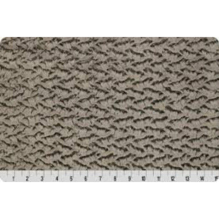 Luxe Cuddle® Ridge Pewter by Shannon Fabrics