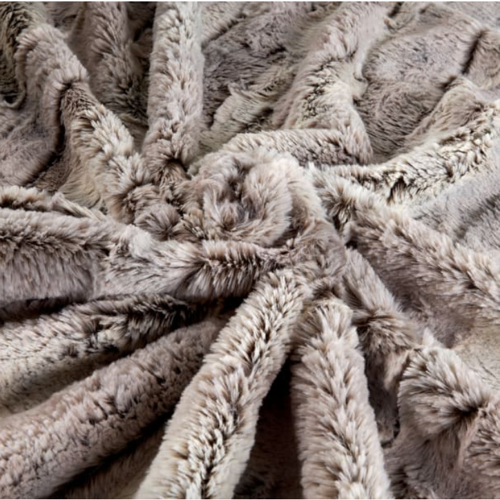 Luxe Cuddle® Silver Fox Sterling/ Black by Shannon Fabrics