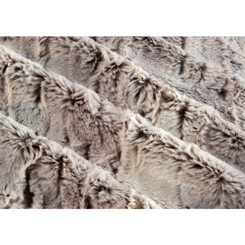 Luxe Cuddle® Silver Fox Sterling/ Black by Shannon Fabrics