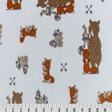 MINKY FABRIC - Besties Woodland Print by Shannon Fabrics