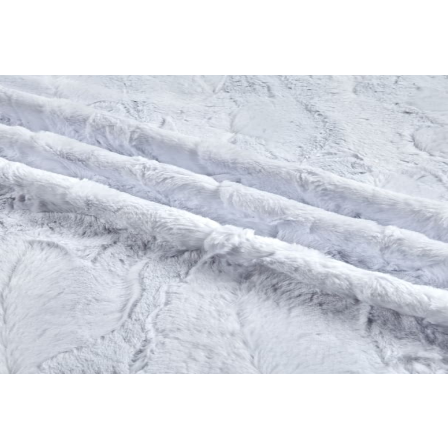 OffCut 1m x 75cm ~ Luxe Cuddle® Hide Snow by Shannon Fabrics