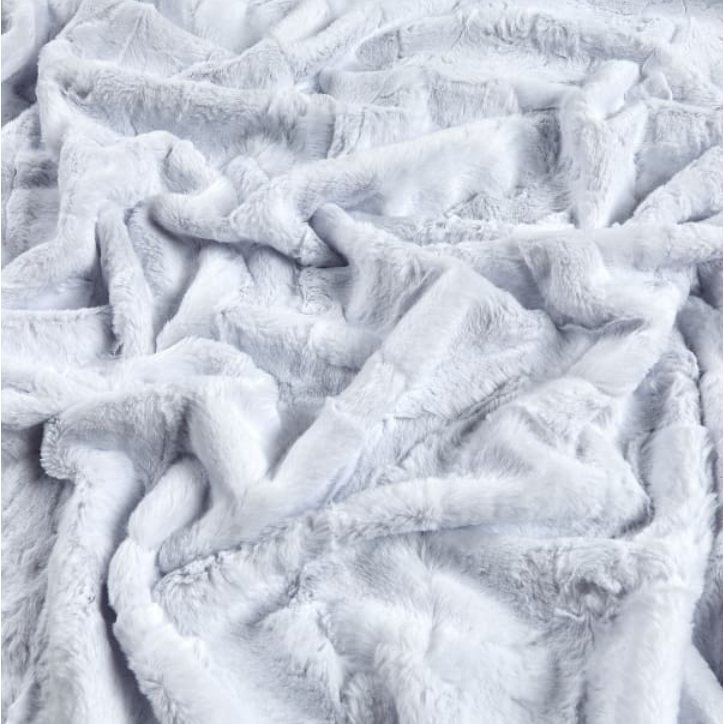 OffCut 1m x 75cm ~ Luxe Cuddle® Hide Snow by Shannon Fabrics