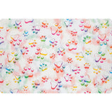 Luxe Cuddle® Paws in Rainbow by Shannon Fabrics