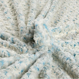 Luxe Cuddle® Blue Ice Frosted Swirl by Shannon Fabrics