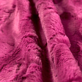 Roll End 1.4m - Luxe Cuddle® Carnation Hide by Shannon Fabrics